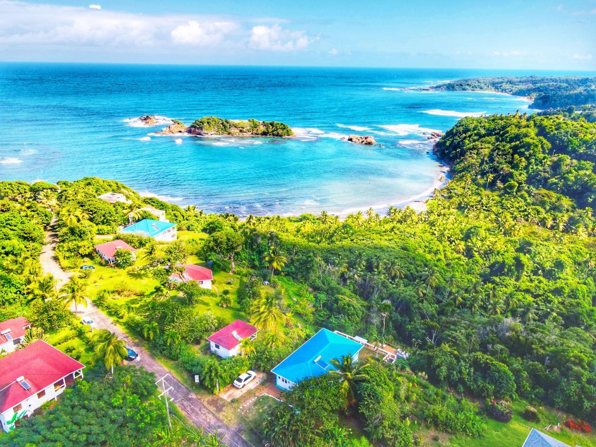 Blue Whale Villa Calibishie Exterior foto